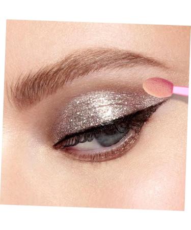 CANIGHT 100pcs Double Ended Eyeshadow Brush Eye Makeup Brushes Makeup Eyeshadow Non Latex - Buy Online on GoSupps.com
