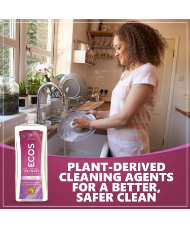 Earth Friendly ECOS Dishmate Dishwashing Liquid - Natural Lavender 25 oz | Eco-Friendly Cleaners for International Shipping - Buy Online on GoSupps.com