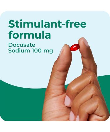 Dulcolax Stimulant Laxative Tablets Gentle Overnight Constipation Relief Bisacodyl 5mg 100 Ct Stool Softener Laxative Liquid Gel Capsules for Gentle Relief Docusate Sodium 100mg 25 Ct - Buy Online on GoSupps.com