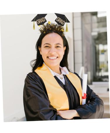 Graduation Hair Jewelry Graduation Costume Adults Graduation Cap Hairband Guest for Graduation Headwear Graduation Hair Jewelry Hair Elastic Tassel Headband Large - Buy Online on GoSupps.com