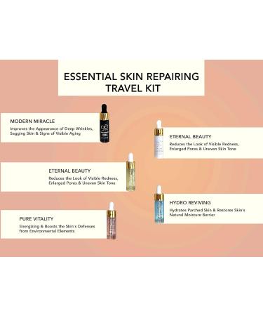 Premium Facial Anti-Aging Serum Set - 5x Hydrating Brightening & Firming Serums | Hypoallergenic Korean Skincare for All Skin Types - Buy Online on GoSupps.com