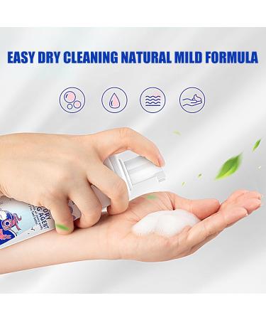 Dry Foam Cleaner Stain Remover Rinse-Free Dry Foam Cleaner for Fabric | 250ml Household Cleaners Quick Cleaning Agent Foam Cleaner for Car Sofa Fabric Down Coat Mcbean - Buy Online on GoSupps.com