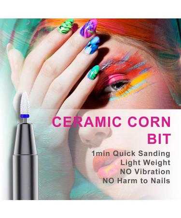 Xoali Electric Nail Drill 25000RPM Professional Efile Kit with 12 Ceramic Bits - Manicure & Pedicure Tools - Buy Online on GoSupps.com