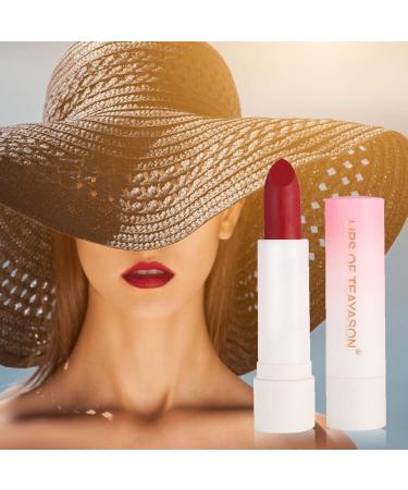 24-Hour Long-Lasting Red Lipstick | Nude Lipstick with Reflective Particles | Shimmering Glossy Finish | Intensive Color | 1 Piece #01 - Buy Online on GoSupps.com