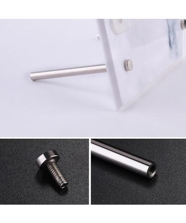 Ruiqas Nail Art Showing Prional Salon Magnetic Marble Nail Art Display False Nail Tips Sample Display Practice 2 acrylic false tip display stand rack magnetic marble nail art display acrylic nail - Buy Online on GoSupps.com