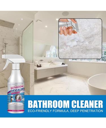 Stubborn Stains Cleaner Bathroom Foam Cleaner Spray All-Purpose Bathroom Descaler Foam Spray Powerful Descaling Cleaning Agent for Bathroom Toilet Bath Shower Glass (1Pcs) - Buy Online on GoSupps.com