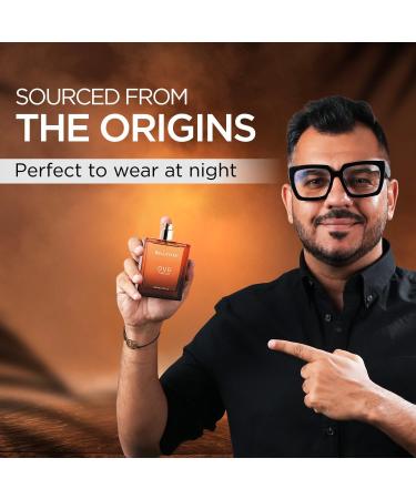 Bell'a.Vita Luxury OUD PARFUM Intense Unisex Perfume for Men & Women with Carnation Vanilla Cedarwood|Woody Oriental Long Lasting Fragrance Scent 100Ml - Buy Online on GoSupps.com