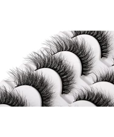 Shop 3D Volume Mink Lashes Fluffy Wispy Faux Mink Eyelashes Pack (15mm) | International Shipping Available - Buy Online on GoSupps.com