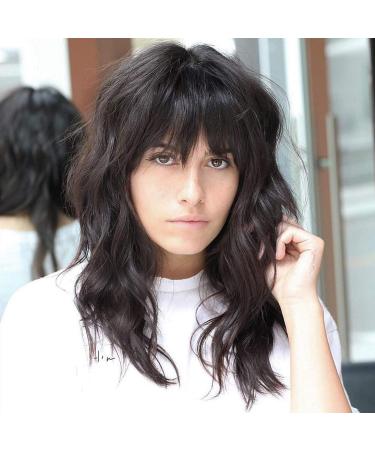 Buy Huarisi 14 Synthetic Bob Wig - Short Hair with Middle Part & Fringe Bangs | Heat Resistant Natural Hairline | Perfect for Daily Wear Parties & Halloween | 1 Pack #2 - Buy Online on GoSupps.com