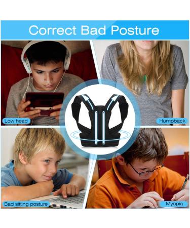 Youth Posture Corrector | Ergonomic Back Brace for Spinal & Clavicle Support | Invisible Under Clothes - Shop Now - Buy Online on GoSupps.com