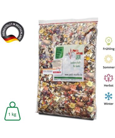Paul's M hle Gourmet Squirrel Food 1 kg - Premium Nutritious Blend for Healthy Squirrels | Buy Internationally - Buy Online on GoSupps.com