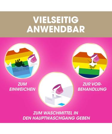 Vanish Oxi Action Powder Pink 6 Pack - 1.65 kg Stain Remover & Laundry Booster | Chlorine-Free for Colorful Laundry - Buy Online on GoSupps.com