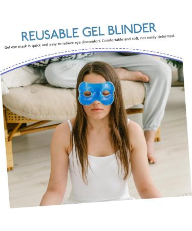 Housoutil Ice Eye Mask Hot Eye Mask Sleeping Eye Mask Ice Eye Cover Cold Hot Compress Blinder Cold Hot Compress Mask Cooling Blinder Cold Compress Eye Mask Plastic Girl Baffle - Buy Online on GoSupps.com