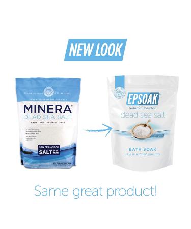 Epsoak Dead Sea Salt - 2 lb Coarse Grain - Natural Mineral Bath Soak - Buy Online on GoSupps.com