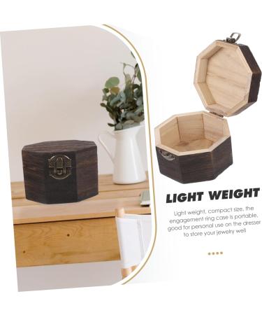 HOMSFOU Box Pen Case Soap Bridal Shower Gift Ring Case Ring Storage Holder Wedding Ring Holder Ring Storage Case Ring Holders Rings Holder Jewelry Bracket Miss Wood - Buy Online on GoSupps.com