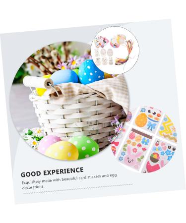 Ciieeo Easter Card Set - DIY Art Kits & Stickers for Easter Crafts Party Favors & Ornaments - Buy Online on GoSupps.com