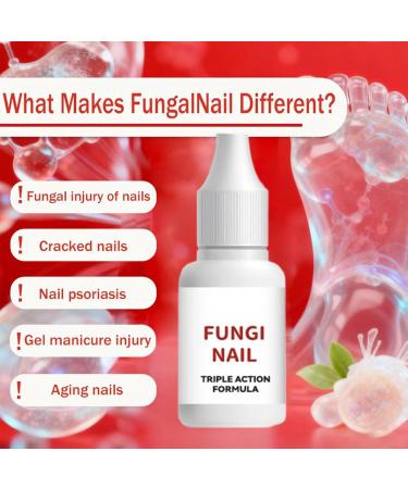 Fingernail Care Liquid | 15ml Deep Nourishing Non-Greasy Solution for Dry Nails and Dry Feet - Men Adults Teenagers Seniors Athletes Home Travel Gym Camping - Buy Online on GoSupps.com