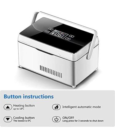 Portable Insulin Cooler Case Drug Cool Box USB Rechargeable Constant Temperature Refrigerator with Bag& Handle Mini Car Insulin Cooler Boxes - Buy Online on GoSupps.com