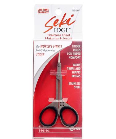 SEKI EDGE SS-907 Stainless Steel Make-up Scissors - Precision Beauty Tool - Buy Online on GoSupps.com