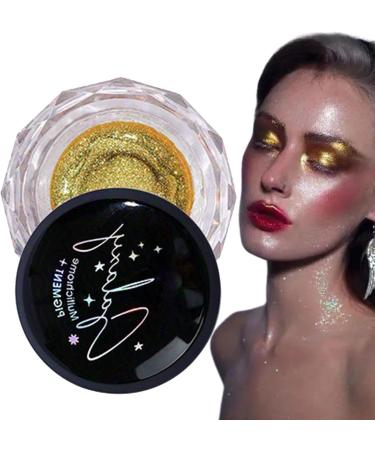 Liquid Eyeshadow Cream - Sparkling Eyeshadow Gel | Non-Irritating Eye Makeup Supplies for Dating Stage Night Out and Bar Pochy 06 - Buy Online on GoSupps.com