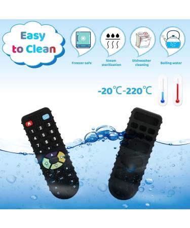 Rubessia BPA-Free Baby Biting Toys | Silicone Teething Remote Control Ring for 0-24+ Months | Safe Dental Aid & Nursing Accessory - Buy Online on GoSupps.com