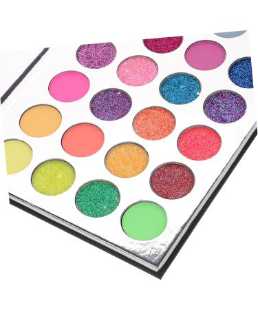 FOMIYES Luminous Eye Shadow Makeup Eyeshadow Makeup Palette Glitter Eyeshadow Makeup Pallete Powder - Buy Online on GoSupps.com