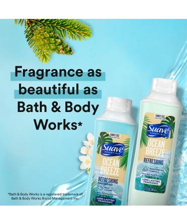 Suave Ocean Breeze Shampoo & Conditioner Set - Refreshing Sea Algae & Vitamin E - 22.5 Oz (2 Pack) - Shop Internationally - Buy Online on GoSupps.com