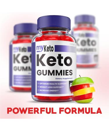 Healthy My Keto Gummies - Vegan Formula with ACV for Weight Loss - 1000mg Apple Cider Vinegar (60 Gummies) - Buy Online on GoSupps.com