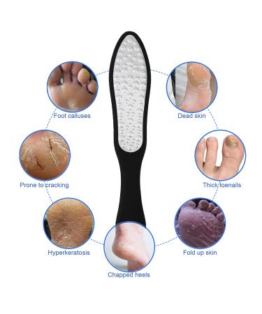 Professional Foot Rasp Callus Remover - Double-Sided Stainless Steel File for Pedicure and Hard Skin Removal - Buy Online on GoSupps.com