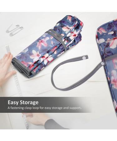 FINPAC Sewing Machine Dust Cover - Blooming Hibiscus Design | Protective Cover with Side Handle & Pockets for Singer, Brother, Janome Machines - Buy Online on GoSupps.com