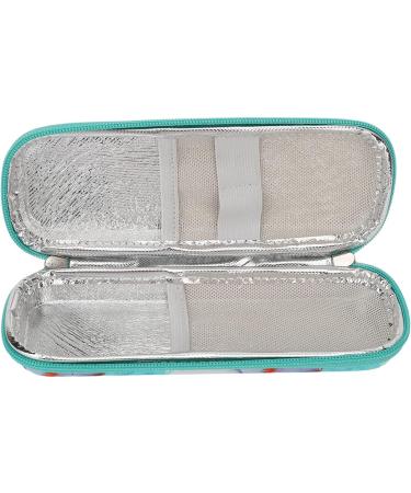 Insulin Cooler Case - Diabetic Supplies Cooling Bag for Insulin Pen - Marble Green - Buy Online on GoSupps.com