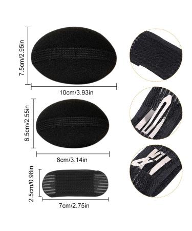 Shop Ntruxzp 6-Piece Hair Volume Set - Bump It Up Styling Tool & Accessories for Women | Fluffy Hair Bump Up Clips & Bun Pads - Buy Online on GoSupps.com