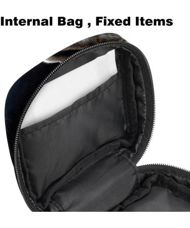 Period Bag - Stylish Sanitary Pad Storage & Tampon Holder | Perfect for Purse - Modern Design 4.7x6.6x6.6 in - Buy Online on GoSupps.com
