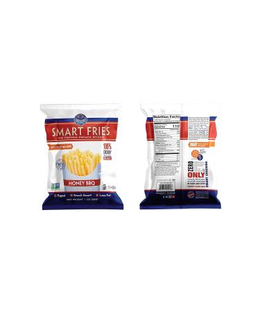Buy Gourmet Basics Smart Fries - Low Calorie Non-GMO Gluten Free Potato Chips Variety Pack (24 x 1oz) - White Cheddar Sea Salt Jalapeno BBQ - International Shipping Available - Buy Online on GoSupps.com