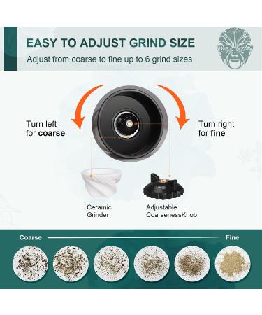 Soeos Salt and Pepper Grinder Set  Organic Whole Black Peppercorns  3.5oz (100g)  Himalayan Pink Salt  8oz (230g). USDA Organic Black Pepper  Non-GMO  Kosher Certified  Adjustable Coarseness Organic Whole Black Peppercorns - Buy Online on GoSupps.com