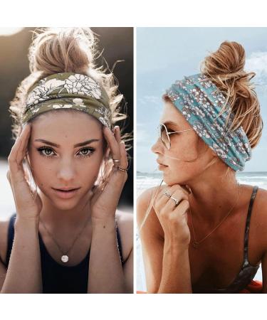 TERSE Women s Sports Yoga Headbands | Elastic Cotton Wide Hairbands for Ultimate Comfort - Buy Online on GoSupps.com