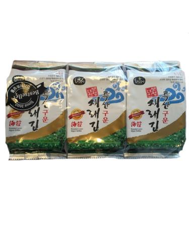 Choripdong Crispy Seaweed (Sesame Oil) (3 x 5g)