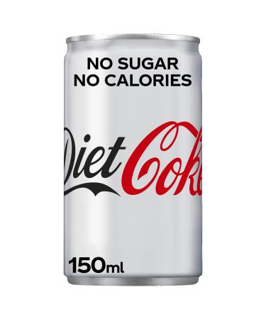 Diet Coca Cola Coke 24 x 150ml Cans