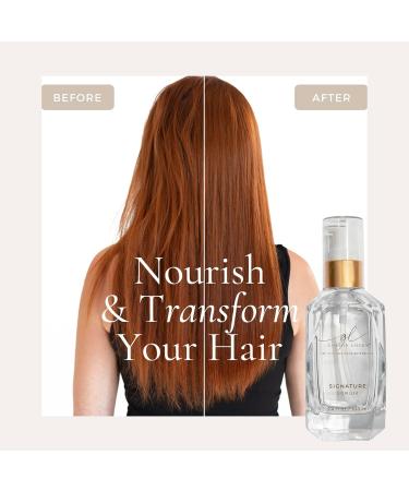 Goldie Locks Signature Serum - Strengthens, Repairs & Protects Damaged Hair | Lightweight & Nourishing Formula | Enhances Shine | Heat & UV Protection - 3.4 Fl Oz - Buy Online on GoSupps.com