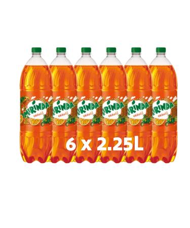 MIRINDA ORANGE Flavour 2.25L x 6 Orange Multipack