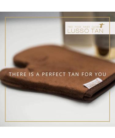 Luxury Velvet Flawless Tanning Mitt By Lusso Tan. Gradual Self Tanning Applicator Glove for the Face and Body. Sunless Tanner Mitten. Long Lasting Streak Free Reusable Fake Tan Application Mitt. - Buy Online on GoSupps.com