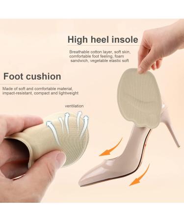 COHEALI 6 Pairs High Heel Gel Pads - Forefoot Cushions for Women | Premium Comfort Insole Pads for High Heels - Buy Online on GoSupps.com