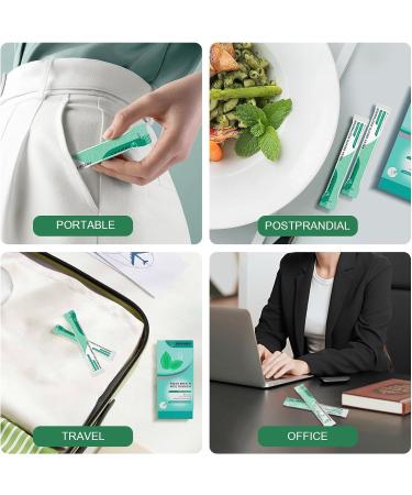 Travel Size Mouthwash - Individually Wrapped Mild Mint Fresh Breath (Pack of 20) | Perfect for Office & Dating Essentials - Buy Online on GoSupps.com