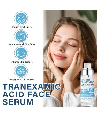 Buy Tranexamic Acid Serum - Discoloration Correcting Face Lotion | Natural Moisturizing Skincare | International Shipping - Buy Online on GoSupps.com