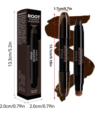  Generisch Fast-acting root touch-up stick - 3g - Water-resistant - Natural color - Nourishes hair roots - Perfect for everyday wear parties and travel - Buy Online on GoSupps.com