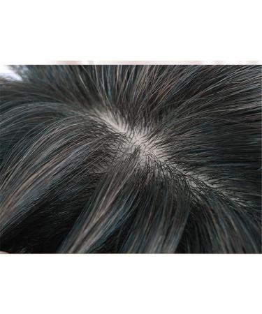 Susanki Women's Thin Crown Silk Clip-in Hairpiece - 15 Black Color | 6.3 x 7 International Shipping Available - Buy Online on GoSupps.com