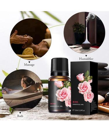 100% Pure Organic Rose Essential Oil - 10ml Travel Size for Diffuser Massage Skin & Hair | Best Rose Oil for Candle & Soap Making - Buy Online on GoSupps.com