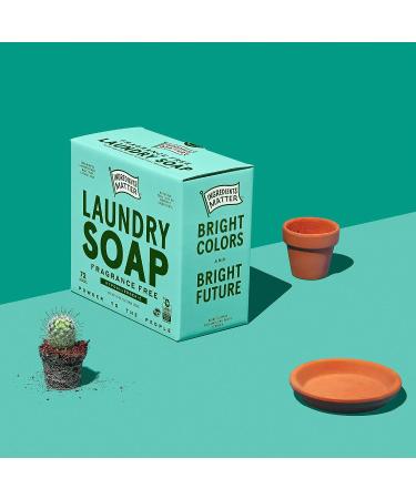 Ingredients Matter Fragrance-Free Laundry Soap Powder - 36 oz | Hypoallergenic, Natural & Eco-Friendly Detergent-Free Formula | Made in USA | 72 Loads Unscented - Buy Online on GoSupps.com