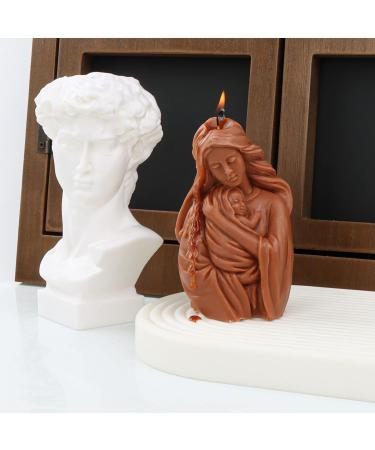 Conestabile Madonna Resin Sculpture Mold - Baby Jesus Family & Our Lady Scene Candle/Soap Making Silicone Mold - Buy Online on GoSupps.com