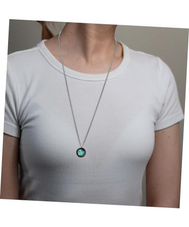 Lurrose 100 pcs dress decorate dome silicone purse constellation pattern glass charms hanging pen round pendant Round noodles necklace heart pom Glass Charm heart shaped ball - Buy Online on GoSupps.com